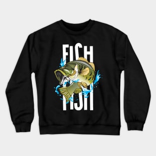 fish trout Crewneck Sweatshirt